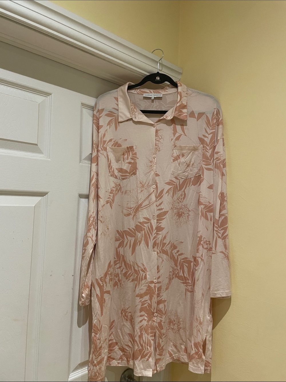 French Luxury Loungewear Women Cotton Modal Chemise  XL